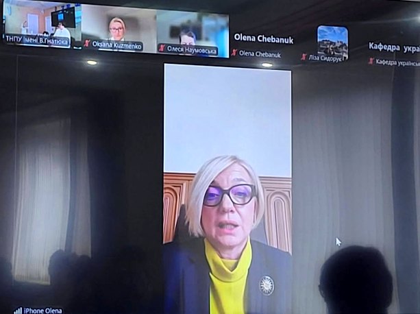 Вітальне слово мовного омбудсмена Олени Івановської